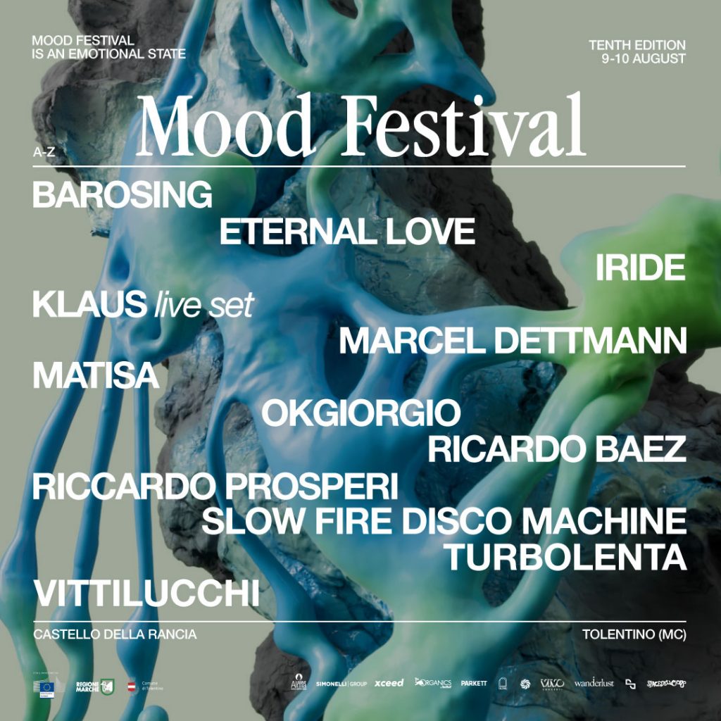 mood festival 2024 artwork flyer