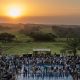 Crowd enjoying a sunset performance at MOGA Festival Essaouira 2024